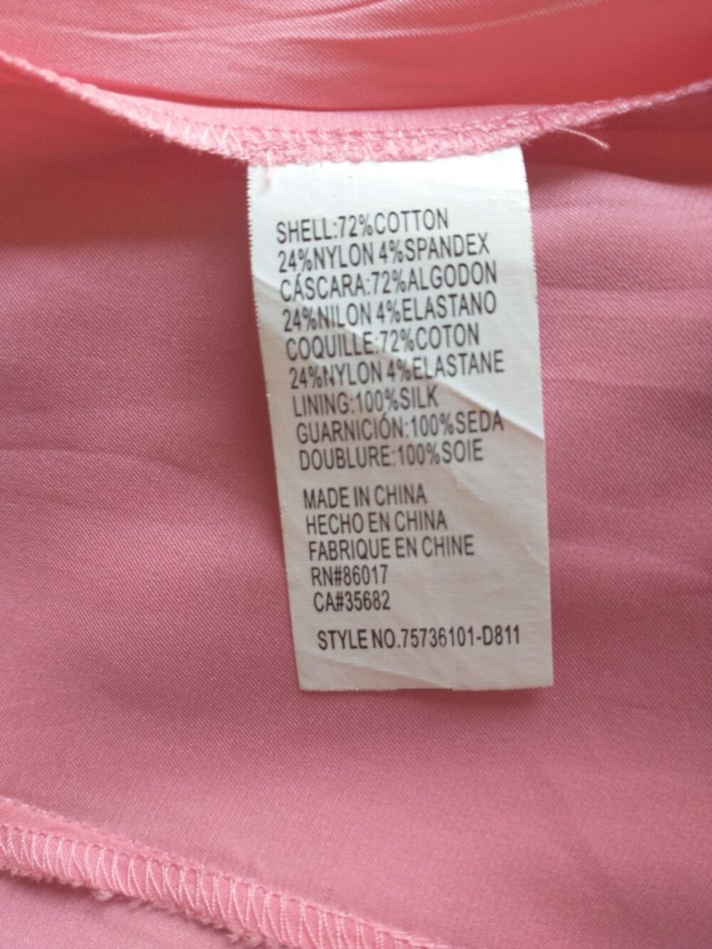 Rare Y2K Vtg Bebe Openwork Lattice Dress Pink Silk Lining Black Sexy Fit & Flare - Picture 11 of 16
